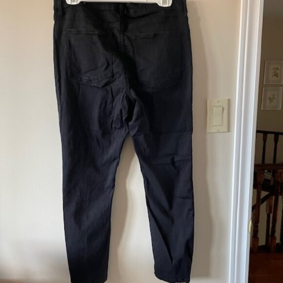 R Jeans Black - Slim-Fit High Jeans –NWOT Size 32 Petite – style DOP 154 2D4 - Picture 3 of 5